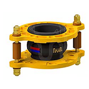 لرزه گیر لاستیکی آبی - قرمز