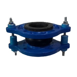 لرزه گیر لاستیکی مهاردار فلنجدار آبی – فشار کاری PN16 – دمای کاری 60 درجه